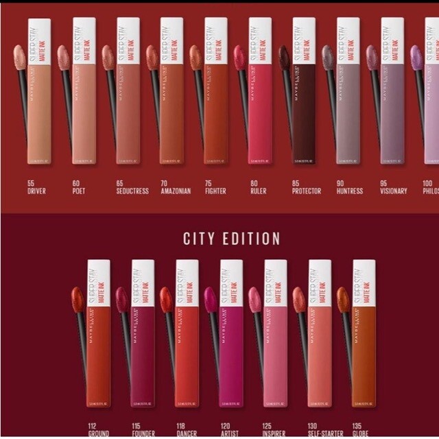 Maybelline Superstay Matte Ink Liquid Matte Lipstick