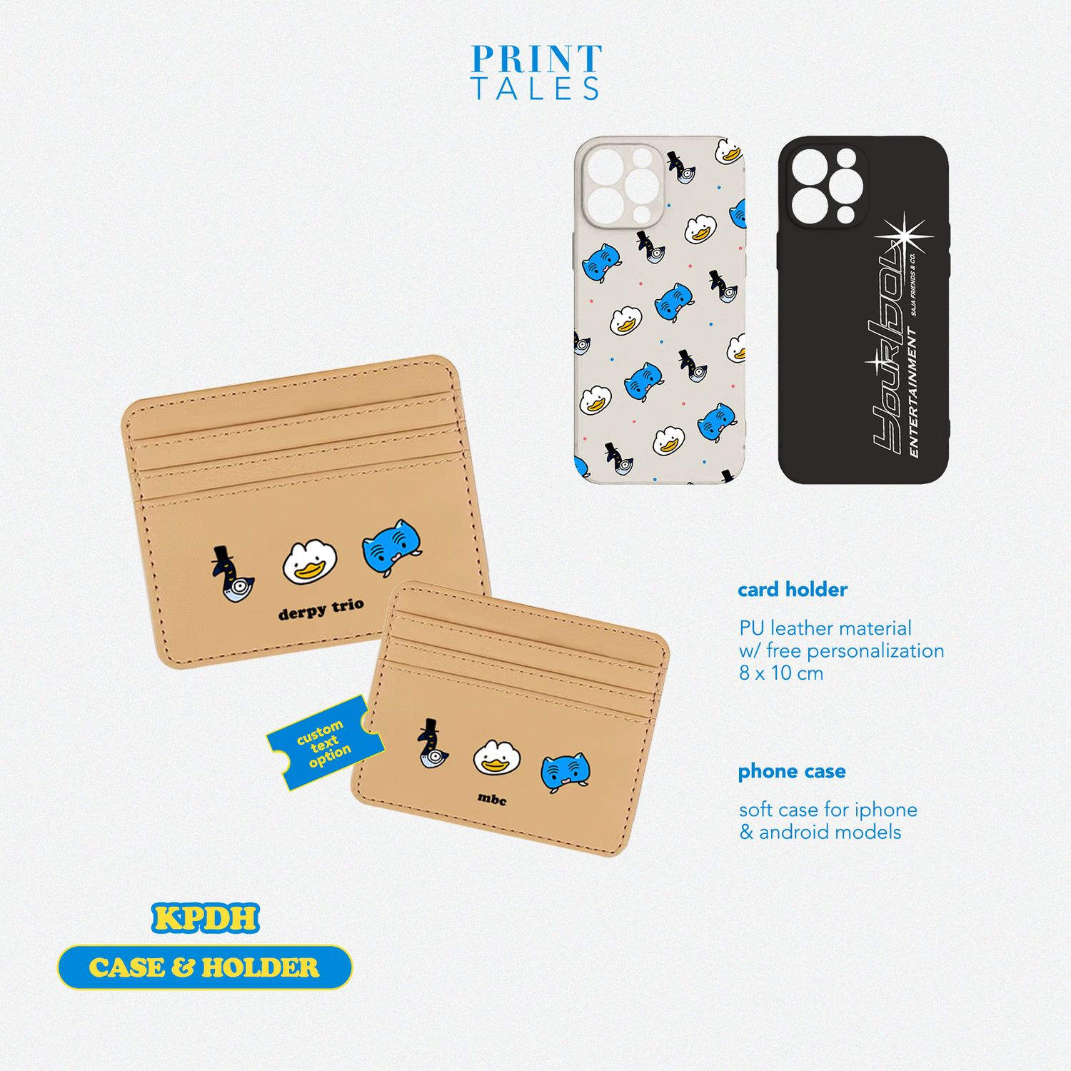 KPDH Phone Case and Card Holder