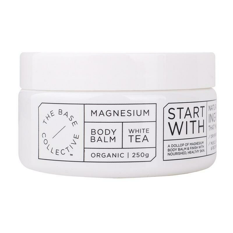 MAGNESIUM + WHITE TEA BODY BALM MAGNESIUM + WHITE TEA BODY BALM