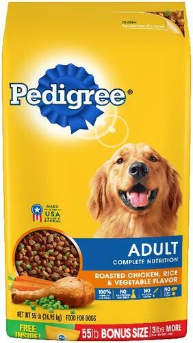 Pedigree Alimento para Perros Adultos 55 lb/ 24.9 kg