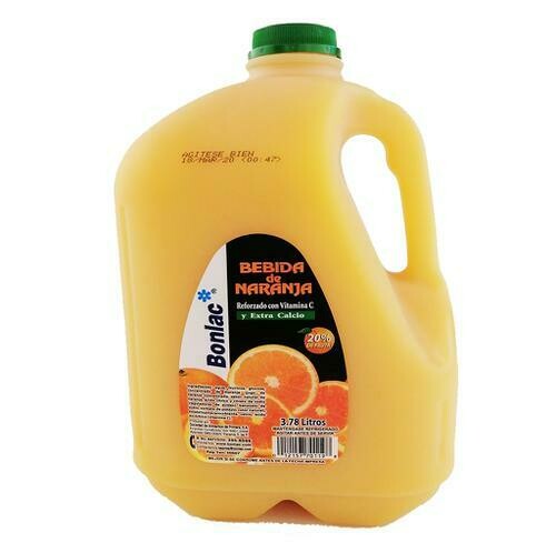 Bonlac Bebida De Naranja 3.79 l / 1 gal