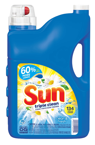 Sun Clean & Fresh 5.55 lt/ 134 Lavadas