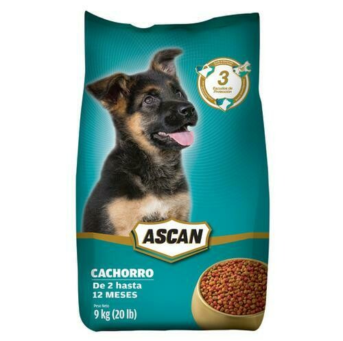 Ascan Alimento de Cachorro 17.9 Kg (40 Lb)
