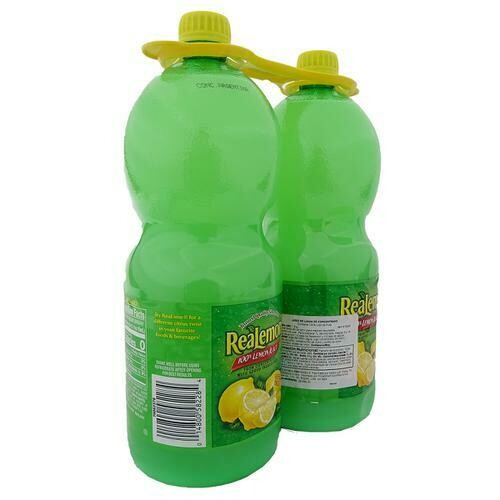 Real Lemon Jugo de Limón 2 pk/1.42 lt