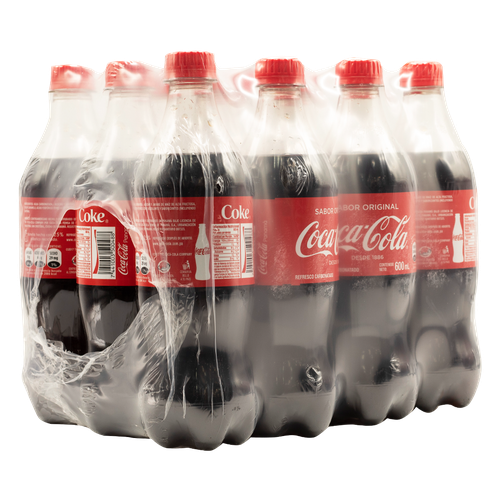 Coca Cola Regular 12 unidades/600ml