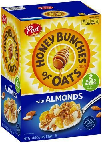 Honey Bunches of Oat Cereal con Almendras 1.36 kg