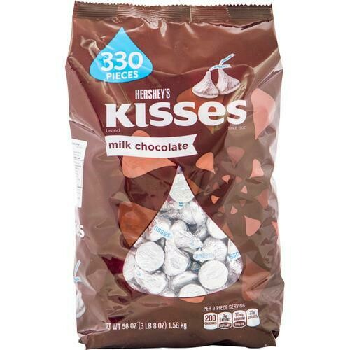 Hershey's Kisses 56 oz/ 1.58 kg