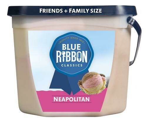 Blue Ribbon Helado Napolitano 3.78 l /1 gal