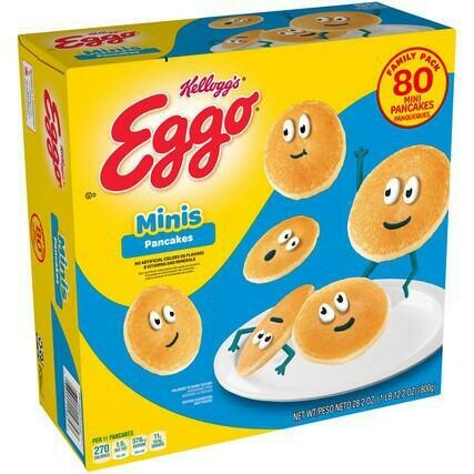 Eggo Mini Panqueques 80 ct / 10 g / 0.35 oz