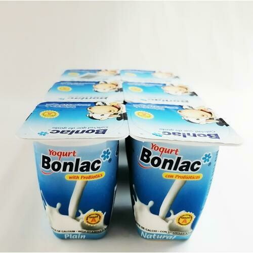 Bonlac Yogurt Natural 6 pk /200 g / 7 oz