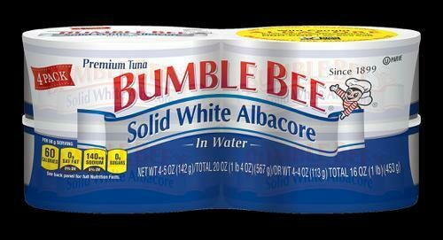 Bumble Bee Atún en Agua 4 pk - 5 oz/ 142 g
