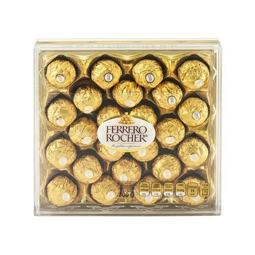 Ferrero Rocher Chocolate Caja de 24 unidades