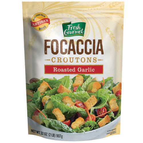 Fresh Gourmet Crutones de Focaccia 907 g