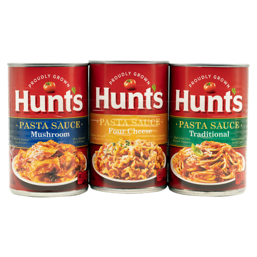 Hunt's Salsas Variadas 3 unidades/680g