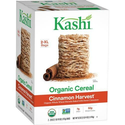 Kashi Cereal De Cosecha De Canela 2/26 oz