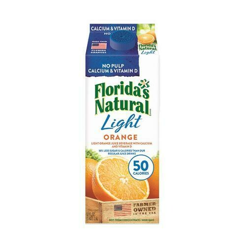 Florida's Natural Jugo de Naranja Light Juice 1.5 L / 52 oz