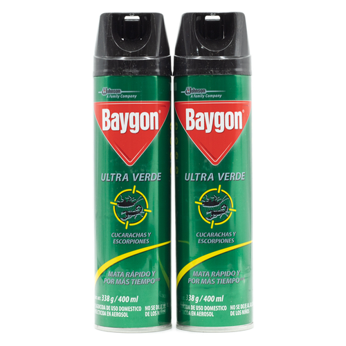 Baygon Insecticida 2 unidades / 400 ml