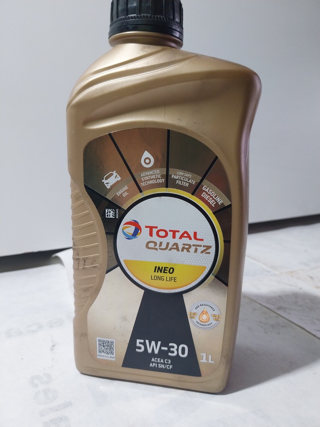 Aceite total 5w30 1 l.