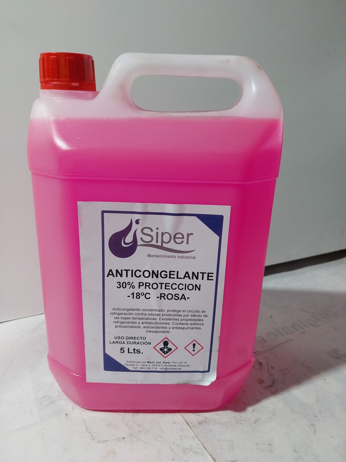 Anticongelante Rosa 30%