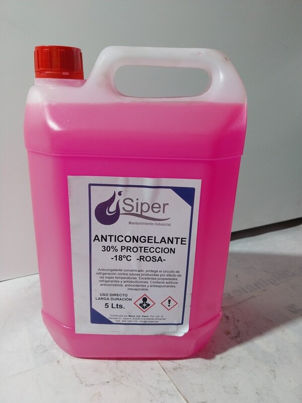 Anticongelante Rosa 30%