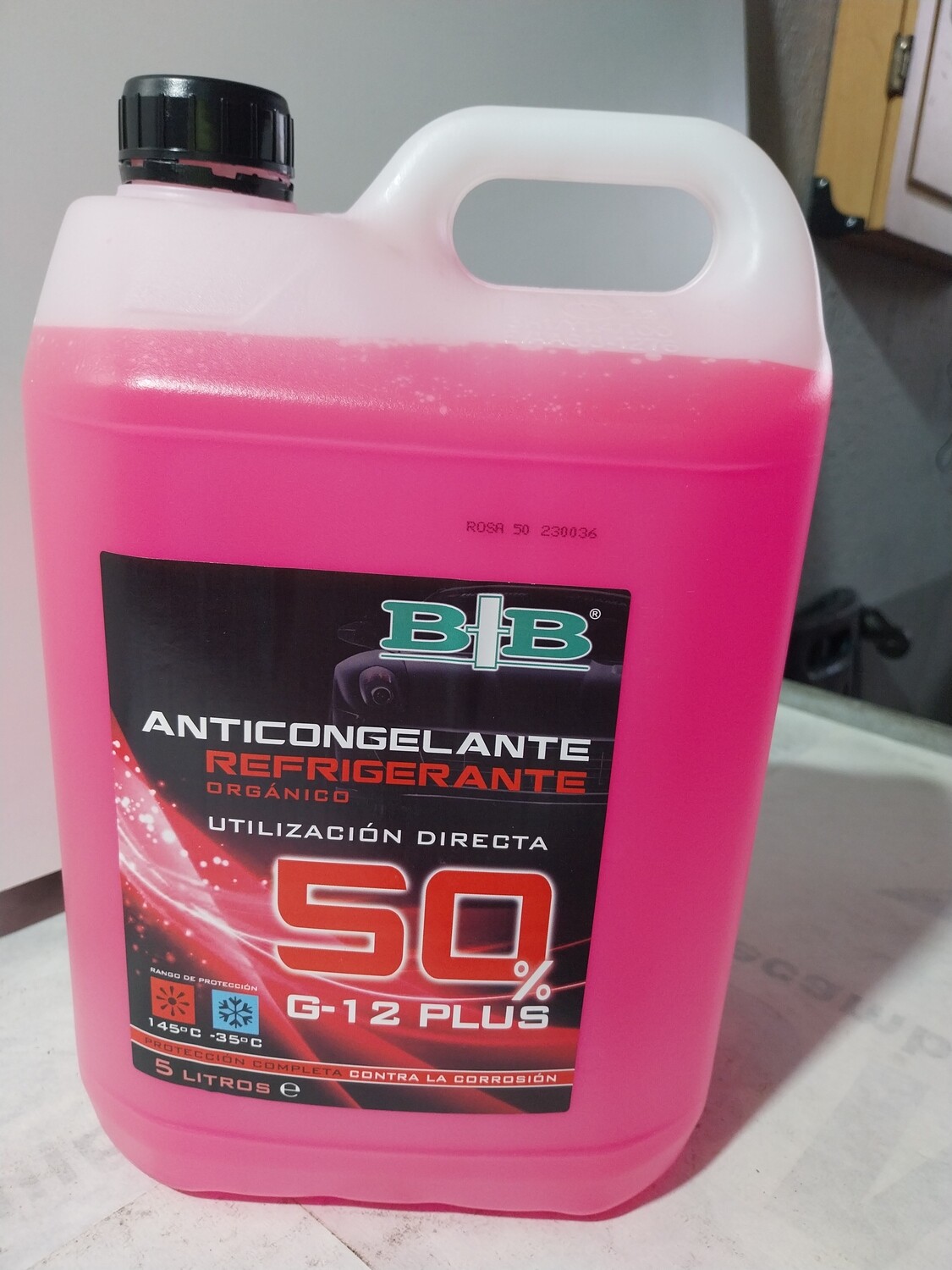 Anticongelante rosa 50%