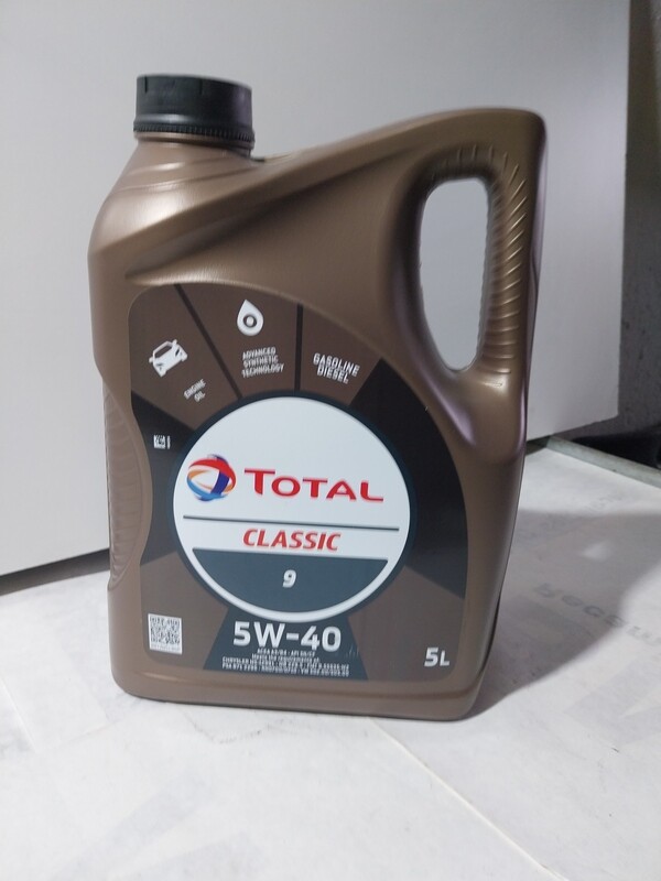 Aceite total 5w40