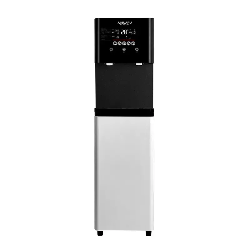 Purificador de agua comercial, dispensador de agua vertical.