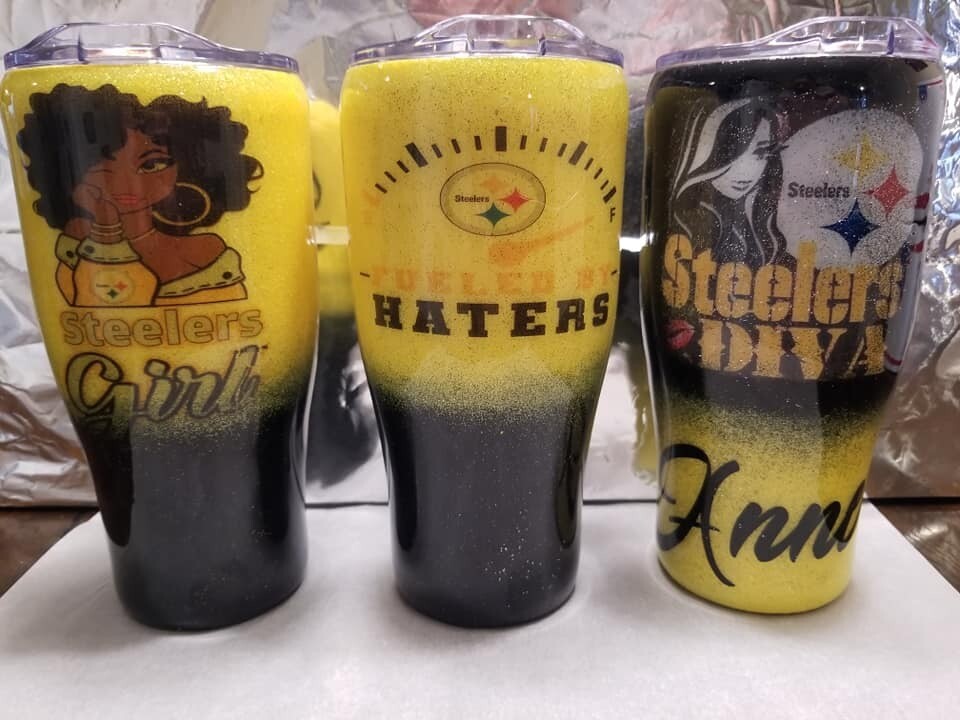 Football Tumblers - CURRENTLY OUT OF STOCK