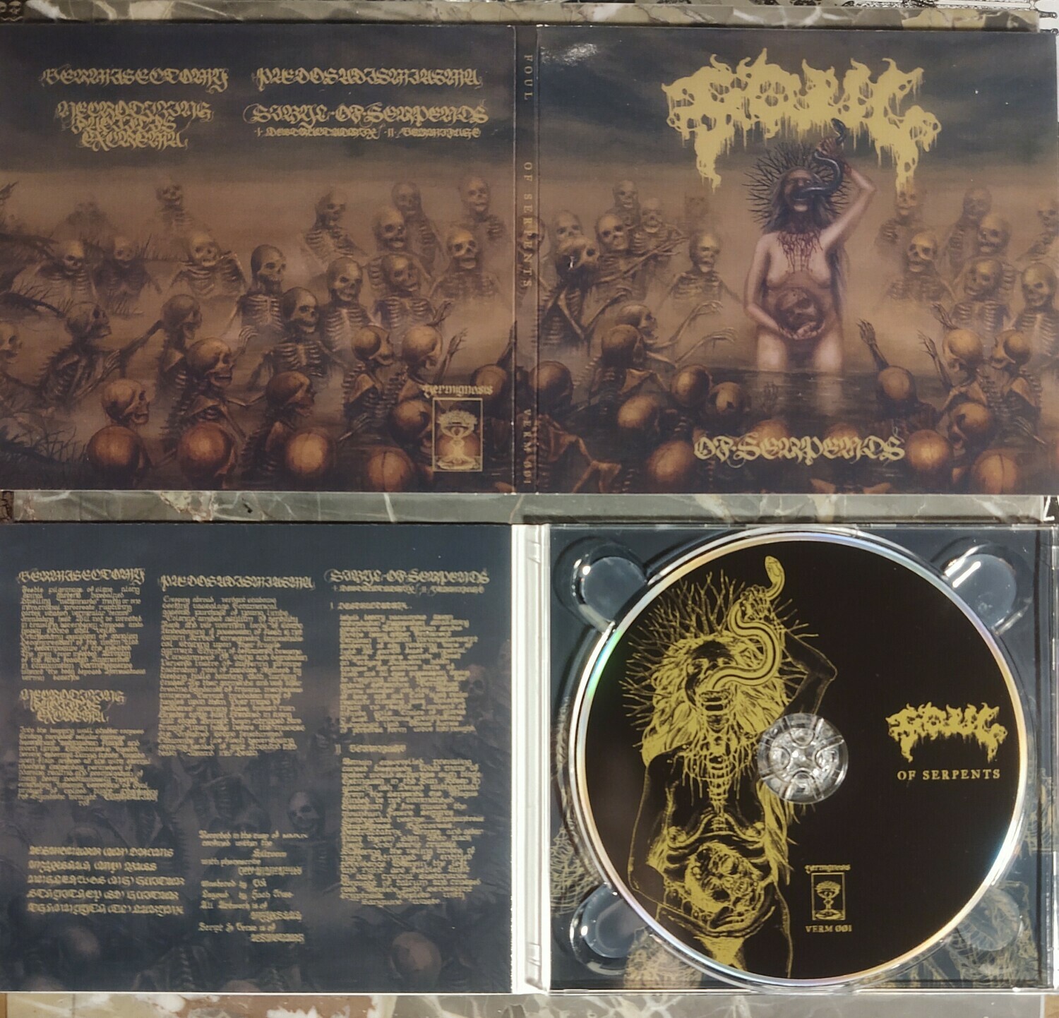 FOUL 'Of Serpents' CD