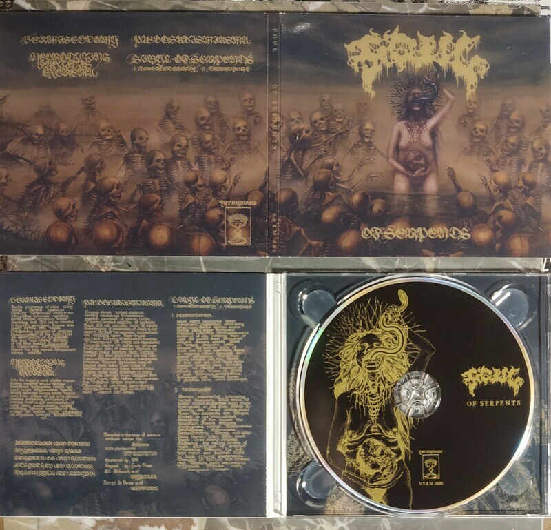 FOUL &#39;Of Serpents&#39; CD