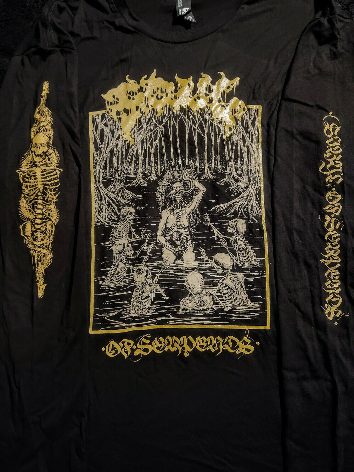 FOUL 'Of Serpents'  Long Sleeve Shirt (SMALL & XS ONLY/ Discounted)