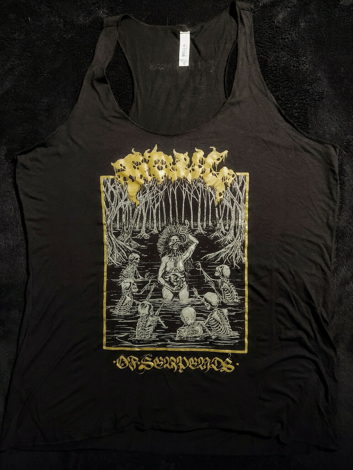 FOUL &#39;Of Serpents&#39; Femme Cut Tank-top