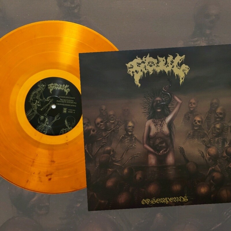 FOUL (US)  Of Serpents  [LP-Gatefold-Amber)