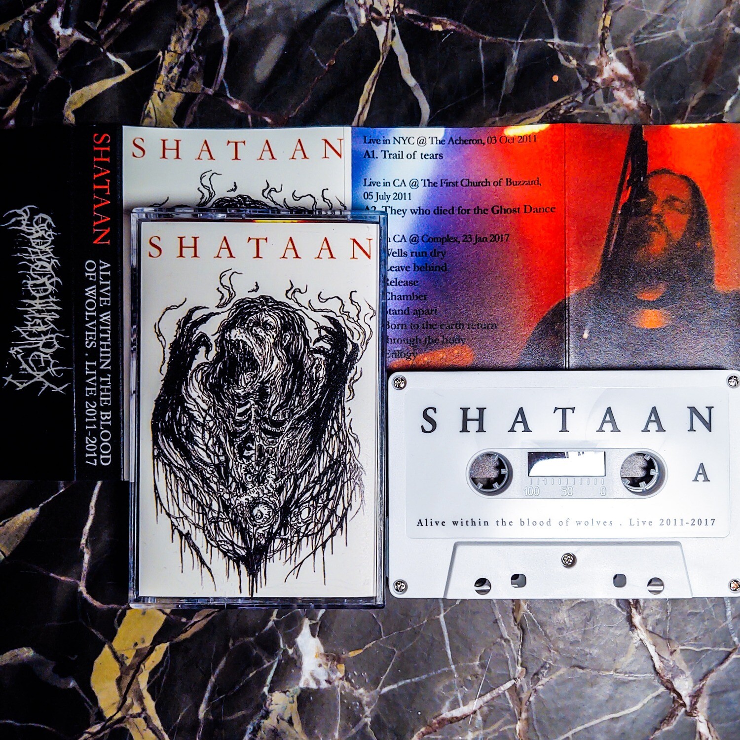 SHATAAN (US) Alive Within the Blood of wolves  [MC]
