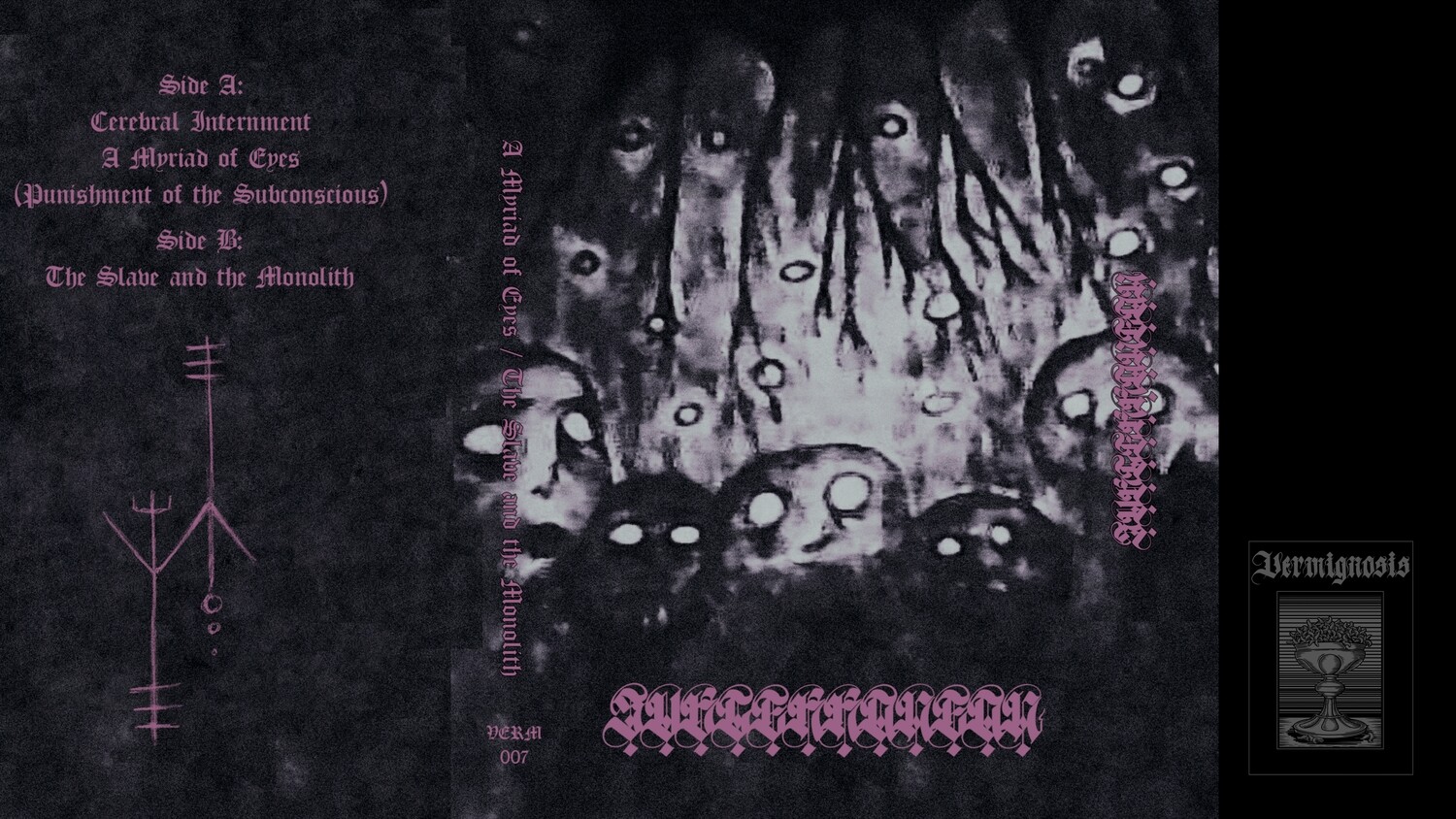 SUBTERRANEAN (US) A Myriad of Eyes / The Slave &amp; the Monolith [MC-Shadowbox Cassette*]