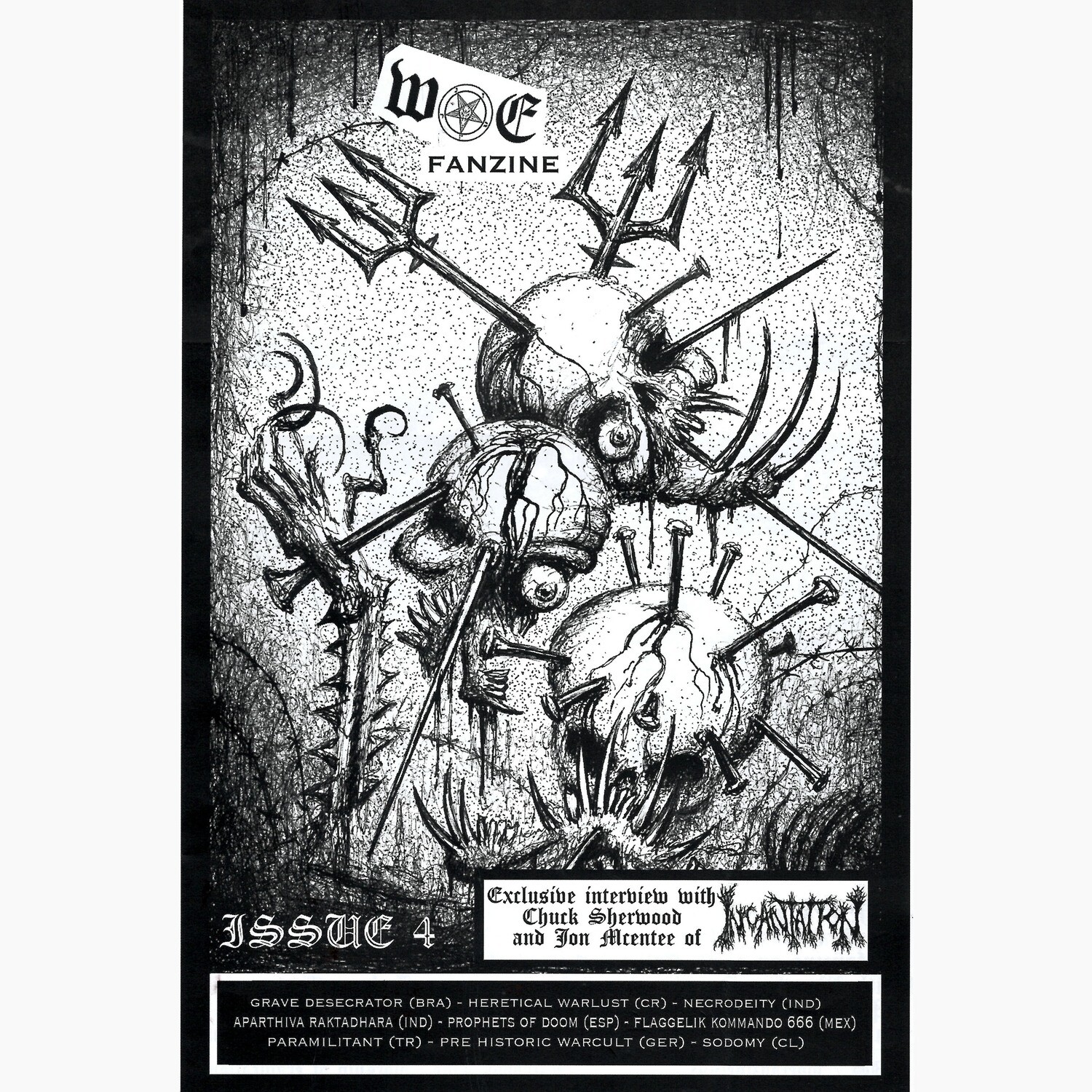 WORSHIP OF ERADICATION [Fanzine], Issue: Issue: 4