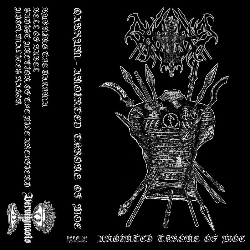QABRUM (US)  Anointed Throne of Woe  [MC]