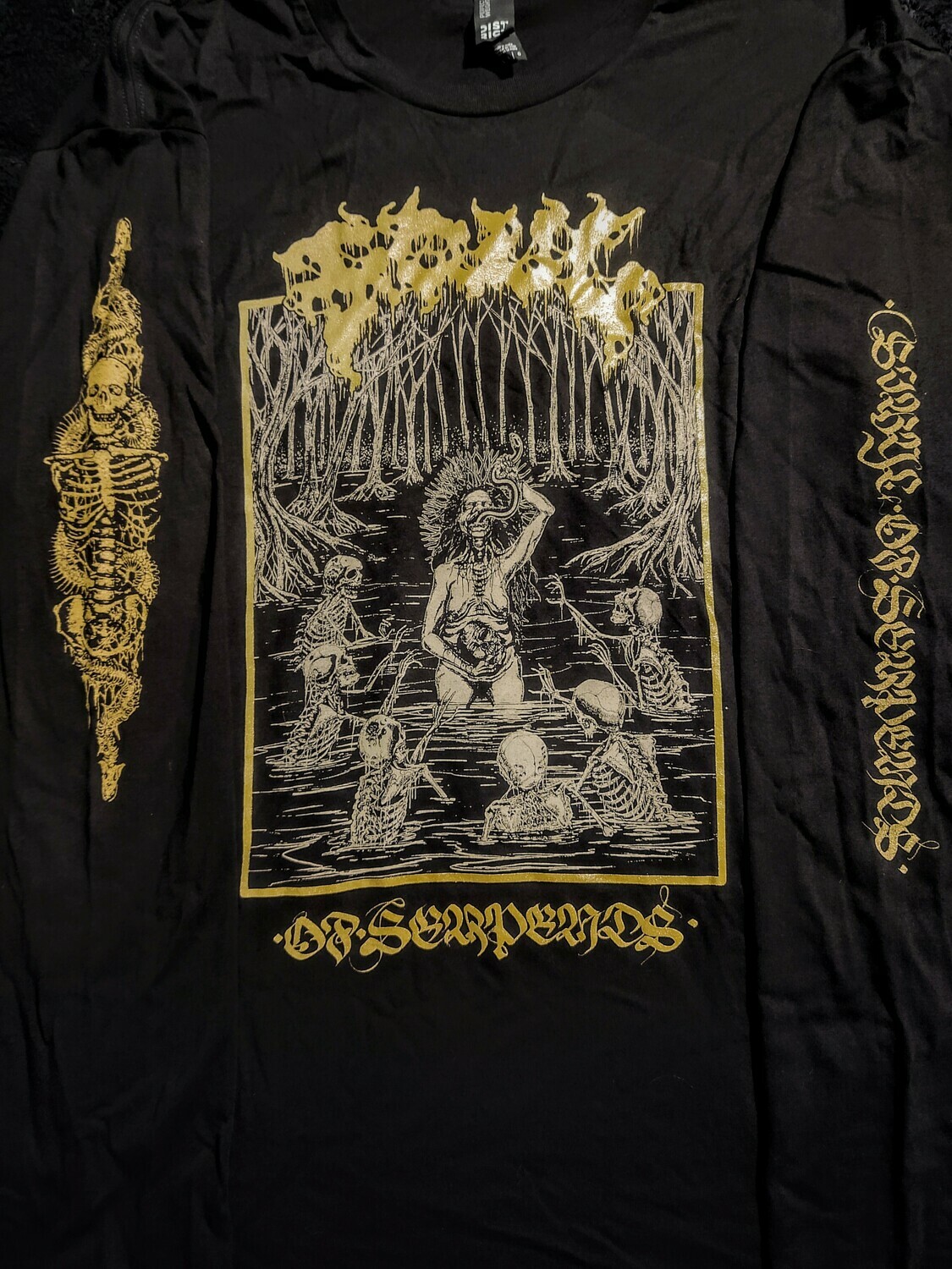 FOUL 'Of Serpents'  Long Sleeve Shirt (SMALL &amp; XS ONLY/ Discounted)