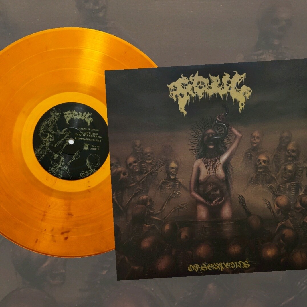 FOUL (US)  Of Serpents  [LP-Gatefold-Amber)