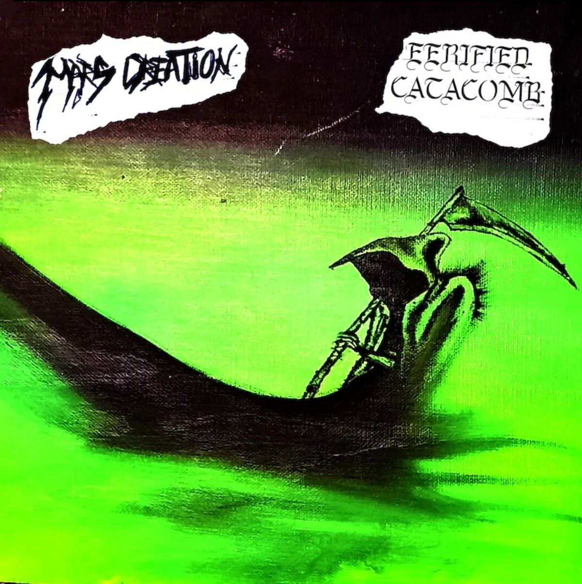 EERIFIED CATACOMB / MARS CREATION (CA)  Split  [LP]