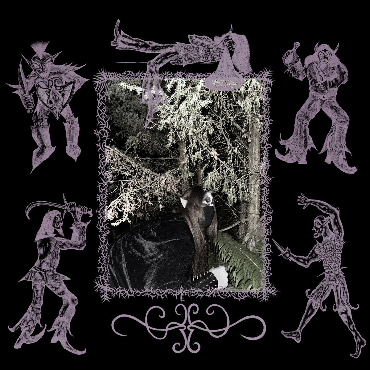 CLAWS OF MORIIS (RUS)  "Naive Forest Fear/Sunset of Sorrow"  - LP