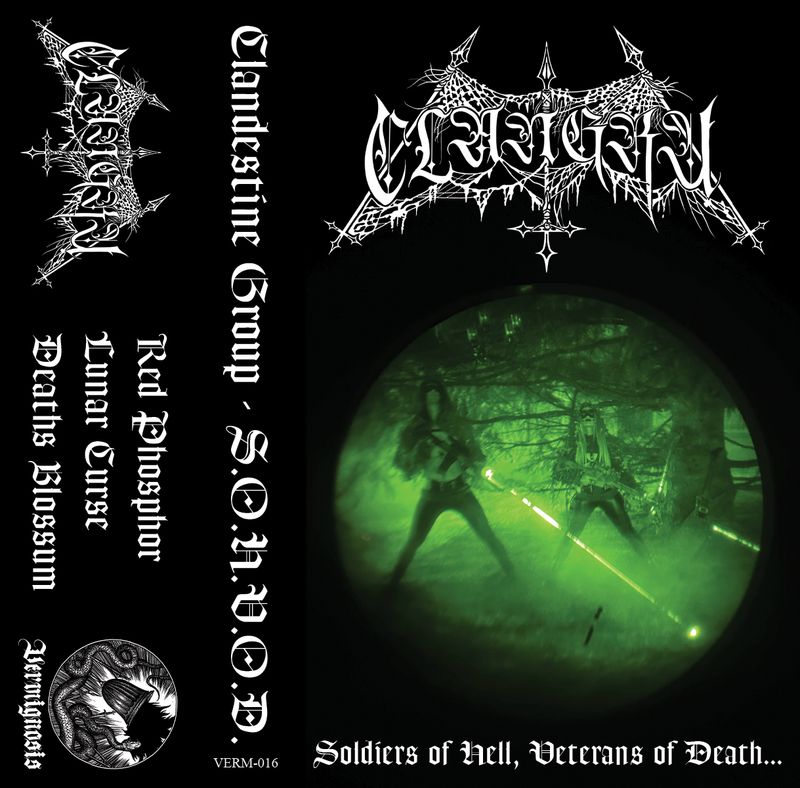 CLANGRU  (US)  Soldiers of Hell, Veterans of Death  [MC]