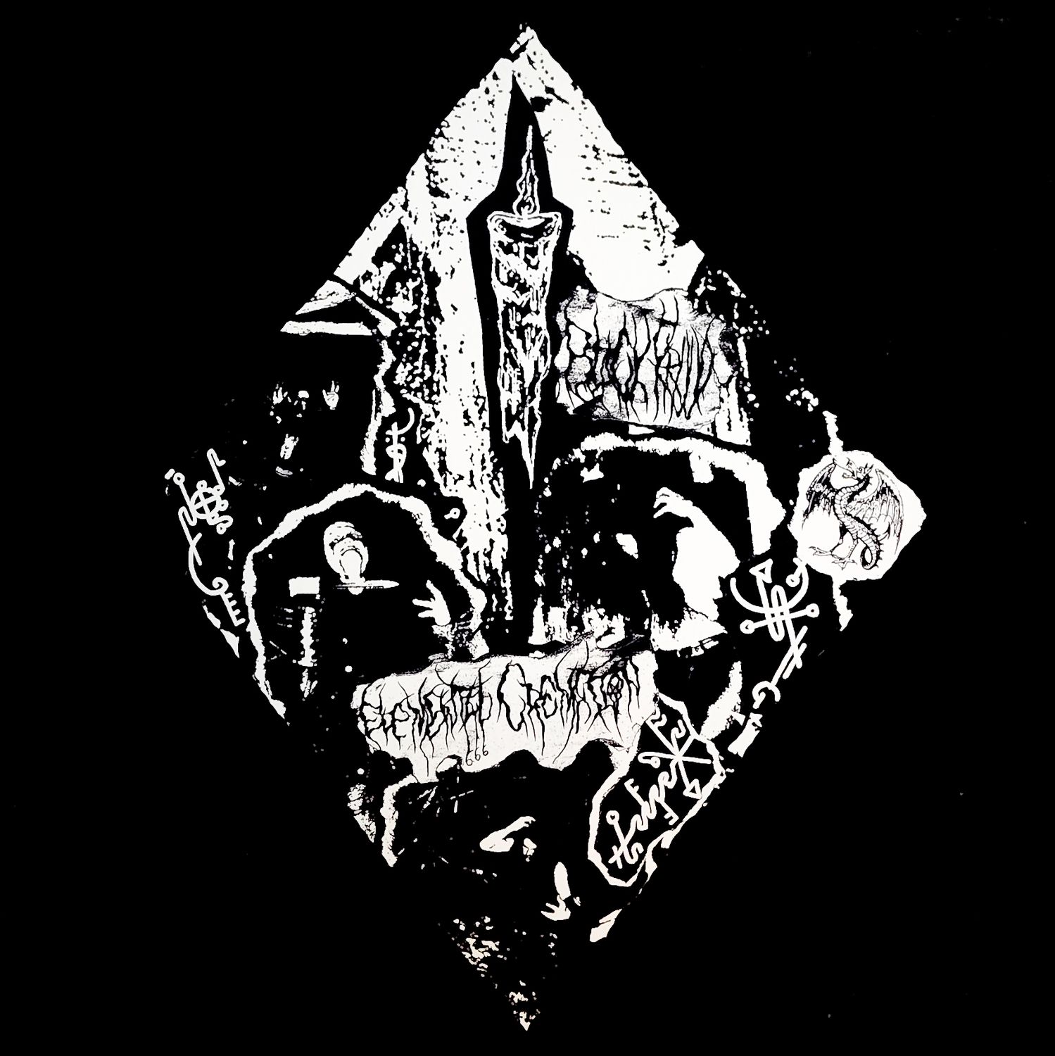 BLACK KRUUD  (CA)  "Elemental Cremation"  - LP