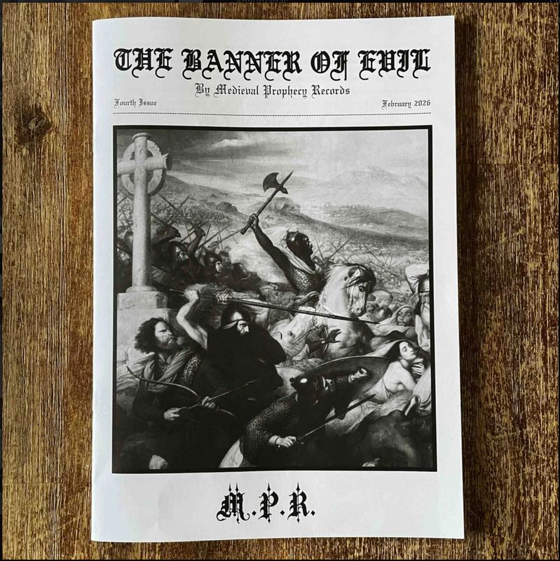 THE BANNER OF EVIL #4  (Magazine)   by Medieval Prophecy Records