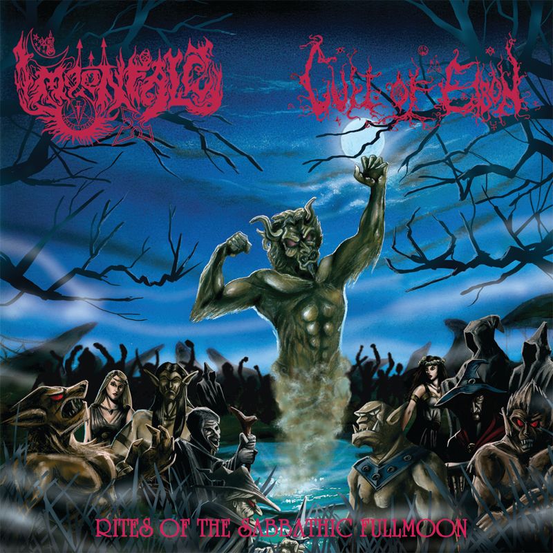 MOONFALL / CULT OF EIBON (FL/GR)  Rites of the Sabbathic Fullmoon - CD