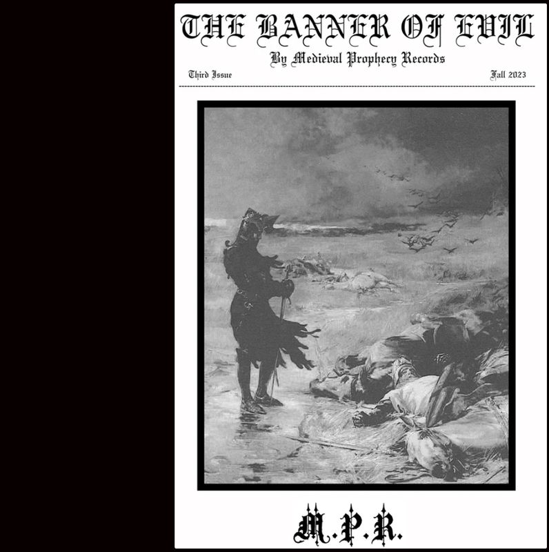 THE BANNER OF EVIL #3  (Magazine)   by Medieval Prophecy Records
