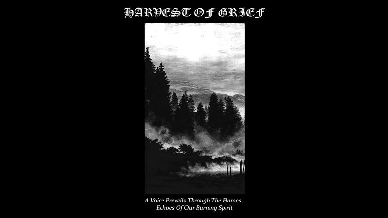 HARVEST OF GRIEF  (ES)  - A Voice Prevails Through the Flames... Echoes of Our Burning Spirit  - MC