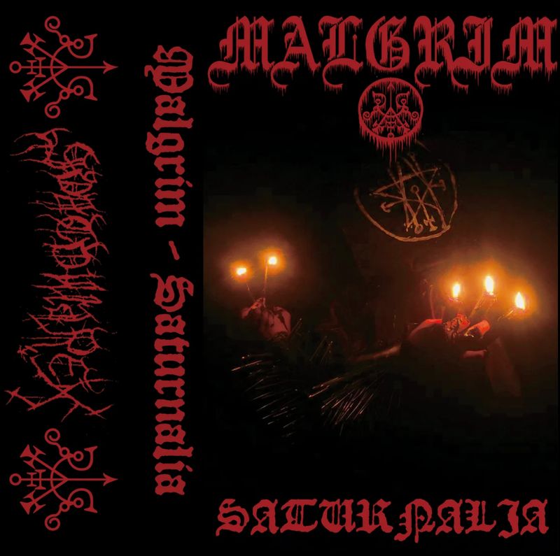MALGRIM (US)  "Saturnalia"  - Cassette