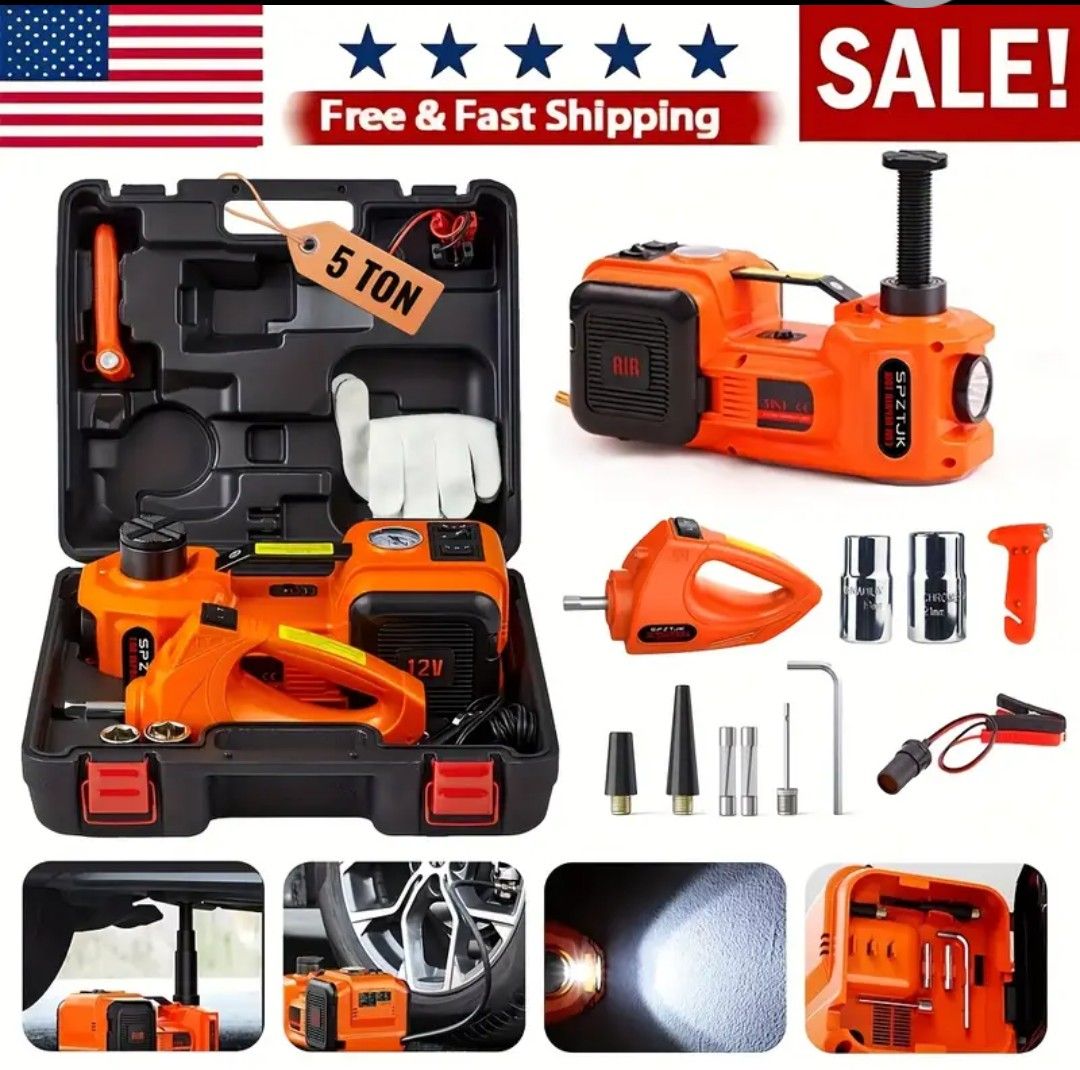 Super Electric Air Compressor Car Lift