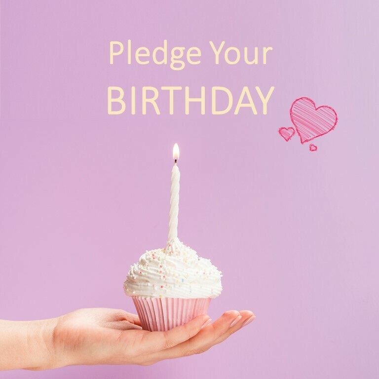 Pledge Your Birthday 50